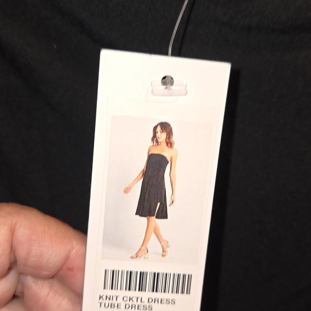BCBGeneration Black Strapless Dress